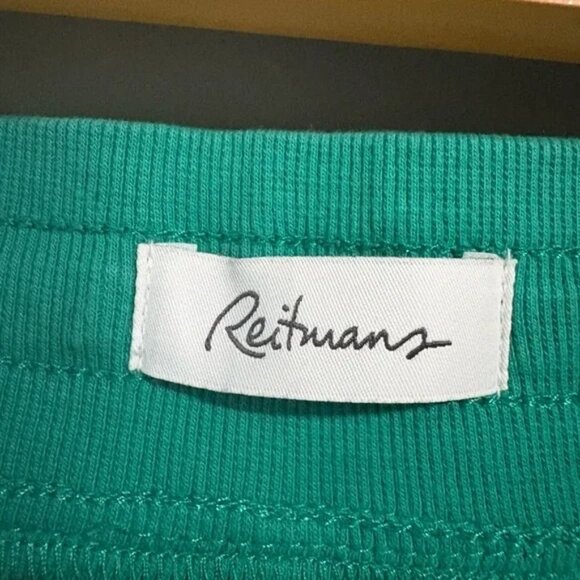 Reitmans size 13 Women's Green Skort, tennis, summer pockets, 100% cotton - Picture 4 of 7